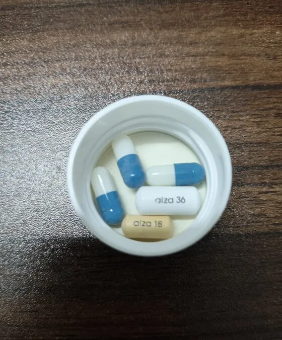 我尝试过的 5 mg 盐酸右哌甲酯缓释胶囊，以及 18 mg 和 36 mg 专注达